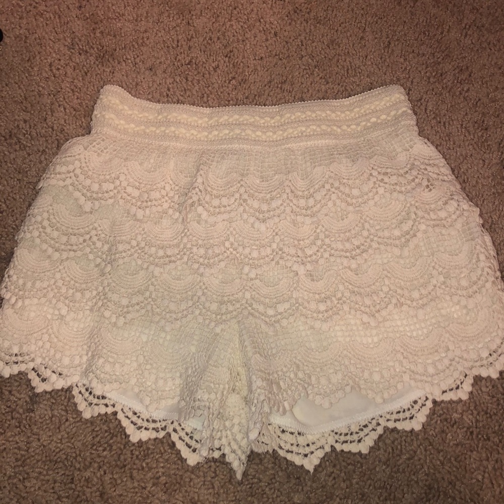 Lace shorts